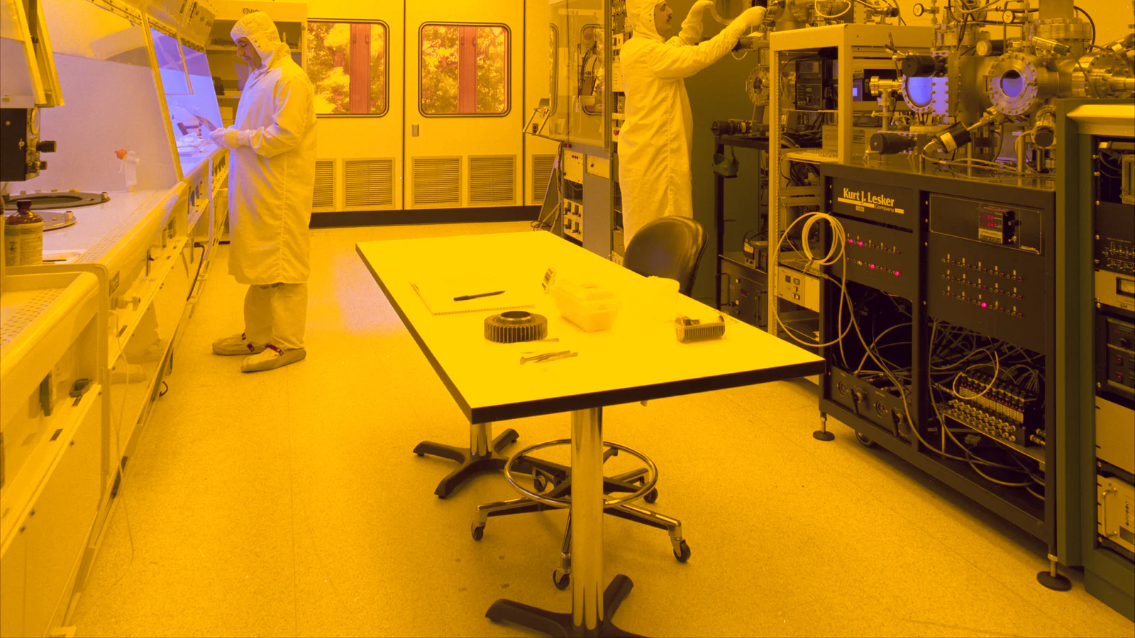Clean room of a semiconductor manufacturing